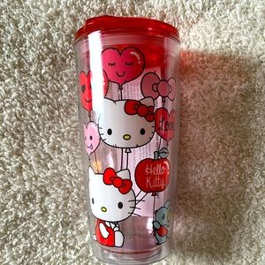 Hello Kitty Valentines Tumbler.